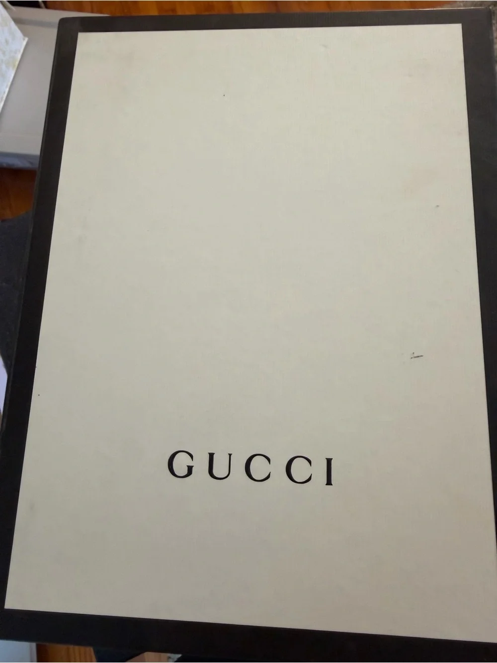 Gucci Black Leather Men's Belt Bag with Gold-Tone Buckle
